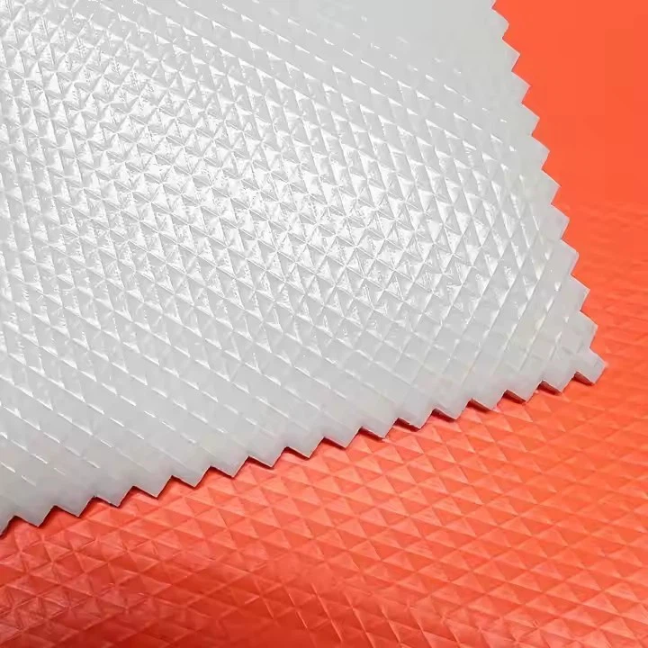 Customized Fluorescent Pattern PU Synthetic Faux Leather For Soccer Ball Football Toy Ball